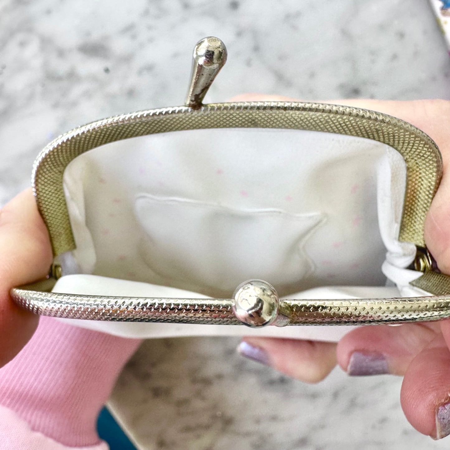 Vintage Tinkerbell Cosmetics Lipstick &  Coin Purse