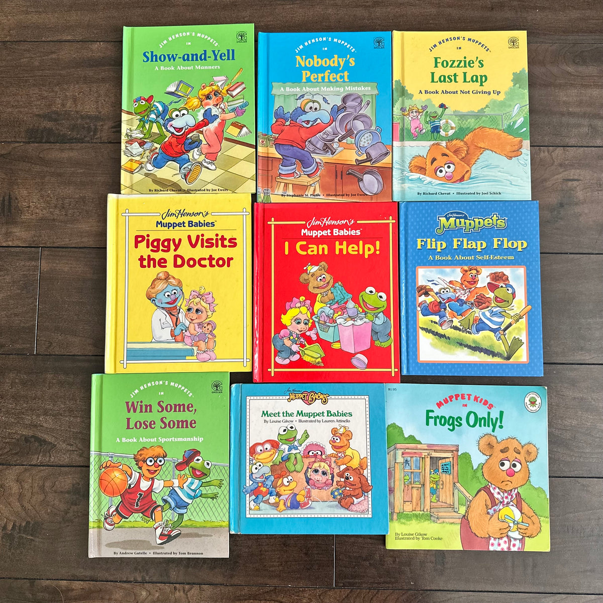 Vintage Muppets Book Lot
