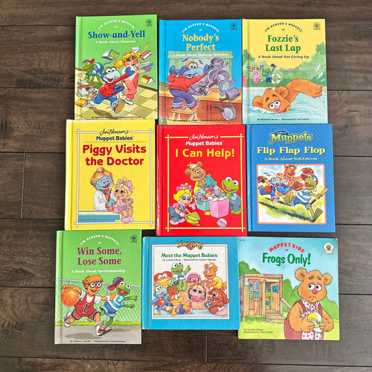 Vintage Muppets Book Lot