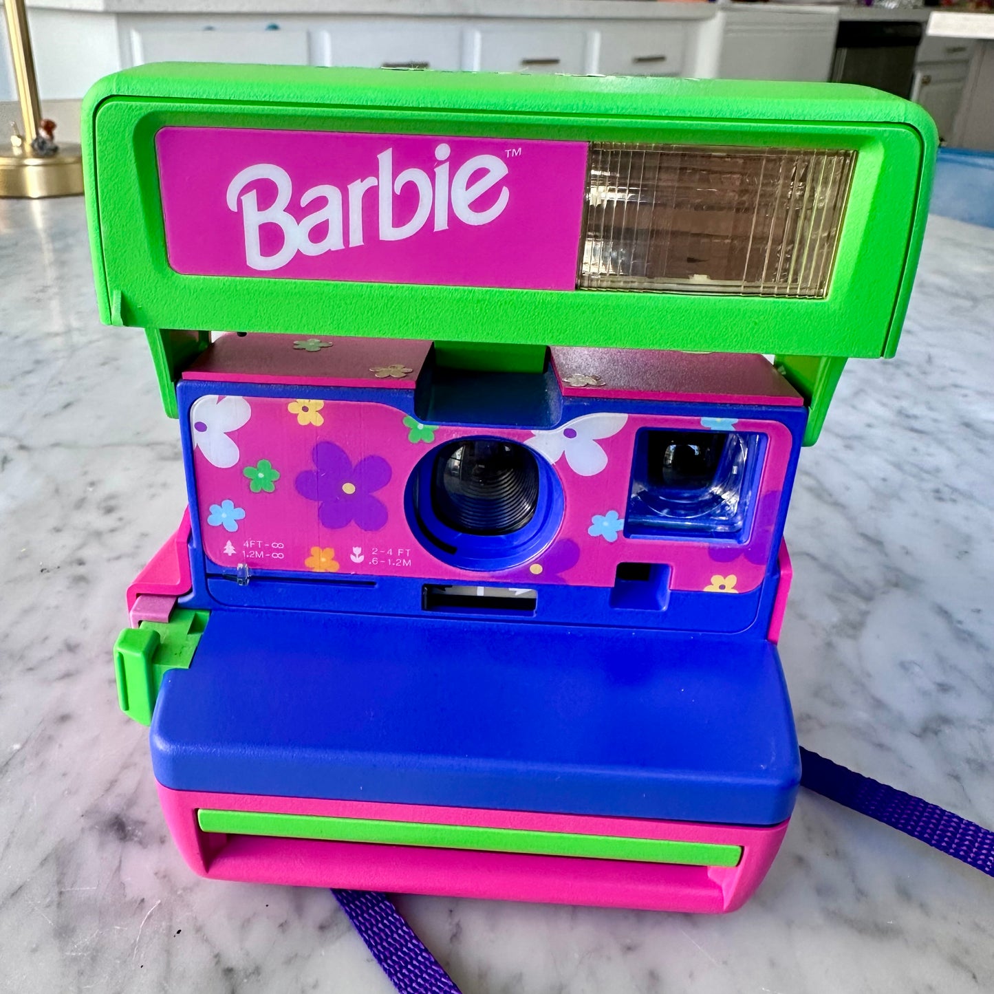 1999 Barbie Polaroid Instant One Step 600 Camera