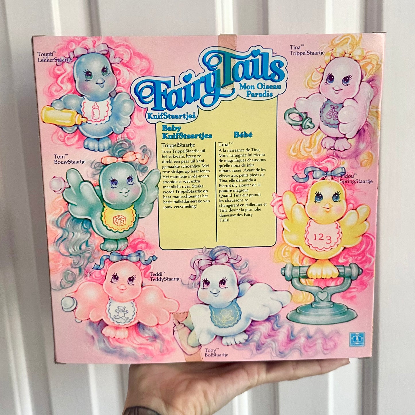 1987 French Hasbro Fairy Tails Baby Fliers “Tina”