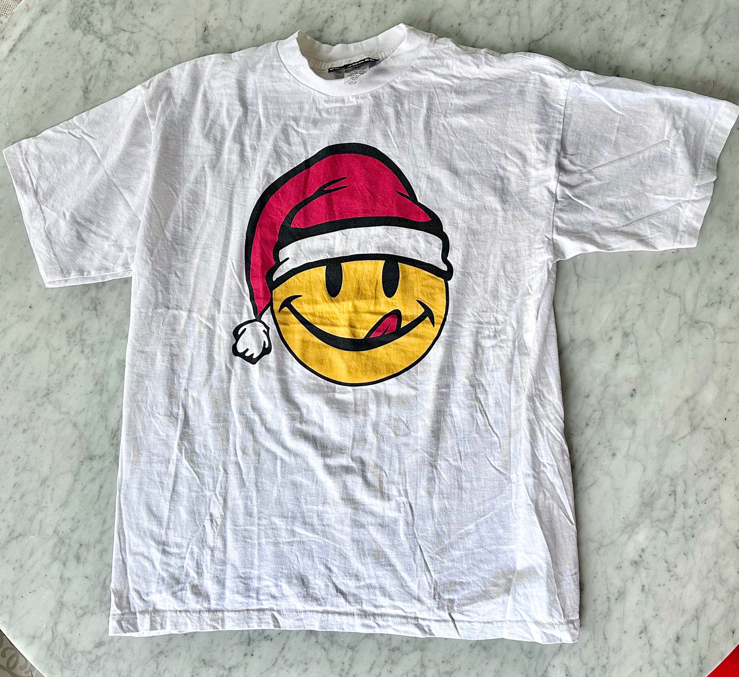 90’s Joe Boxer Santa Smiley Shirt
