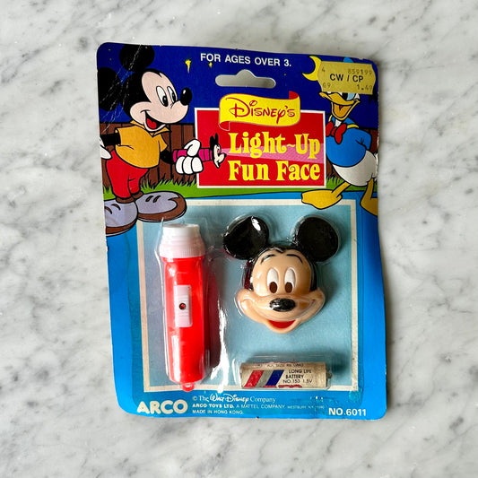 80’s Arco Disney’s Light-Up Fun Face Flashlight