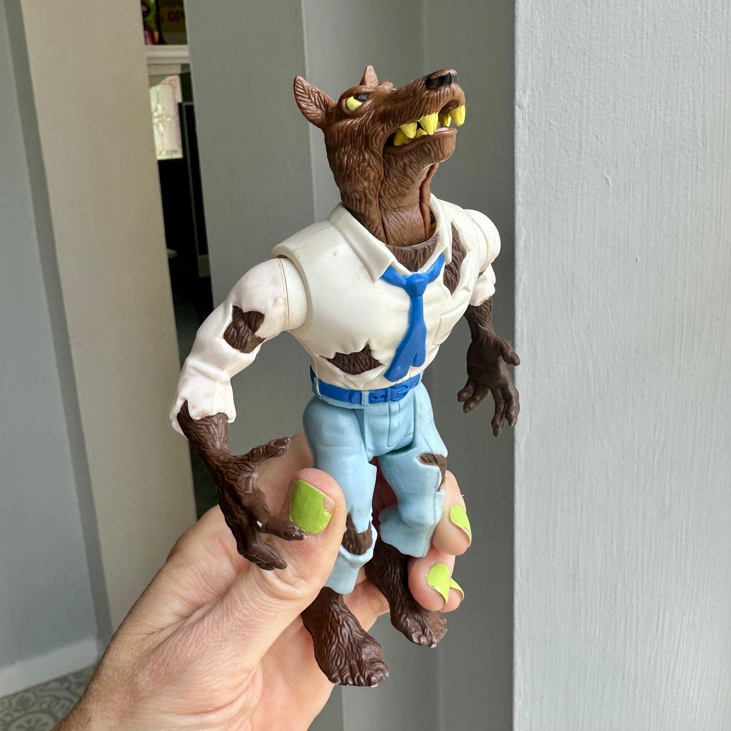 1989 The Real Ghostbusters Wolfman Action Figure