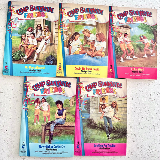 80’s Camp Sunnyside Friends Book Lot