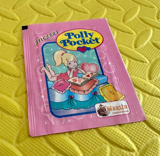 1995 Polly Pocket Merlin Sticker Pack