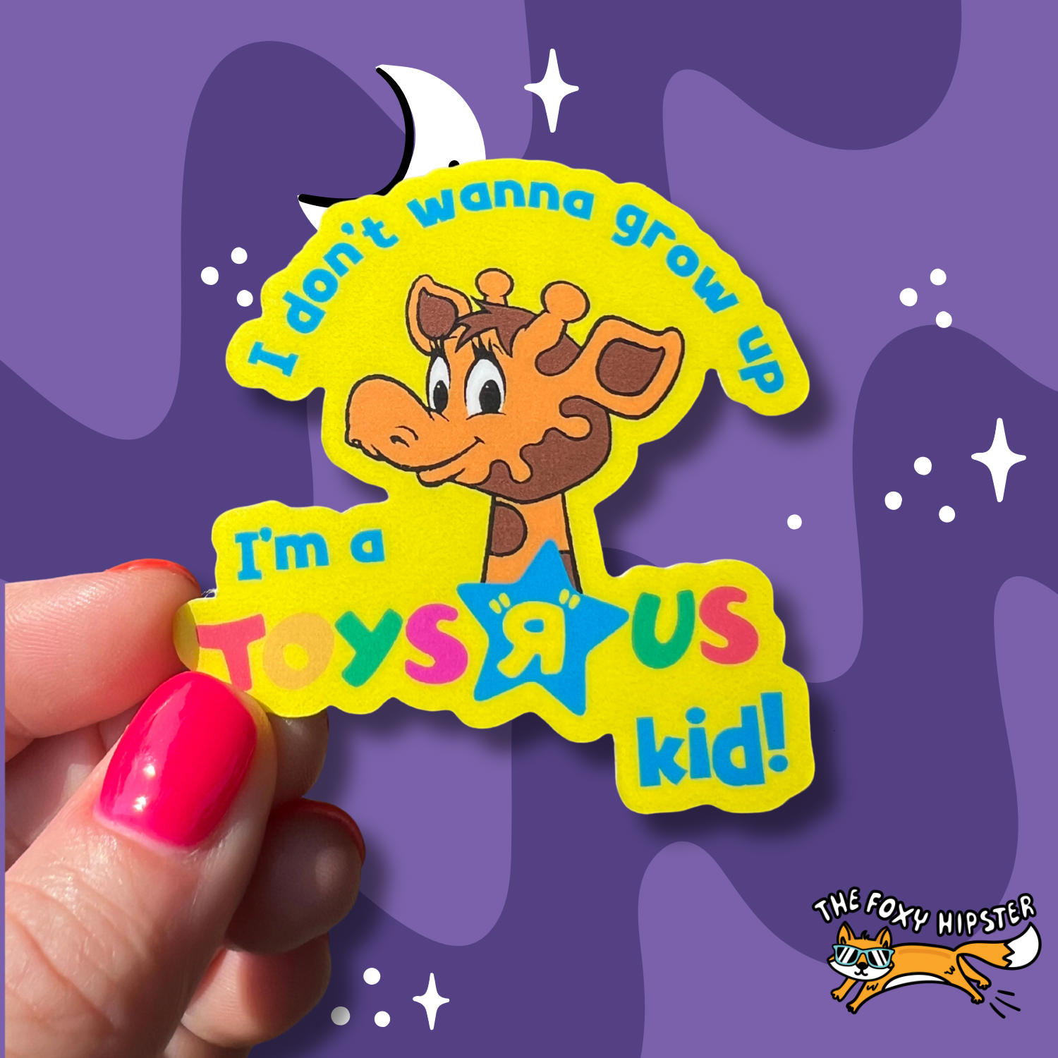 Kyd Sticker Toys R Us Kid Vinyl Sticker – HaveAPollyDay