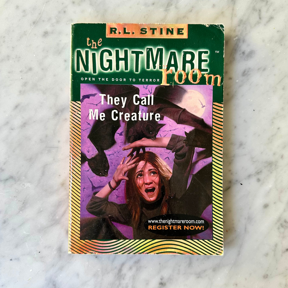 R.L. Stine “The Nightmare Room” Signed Copy