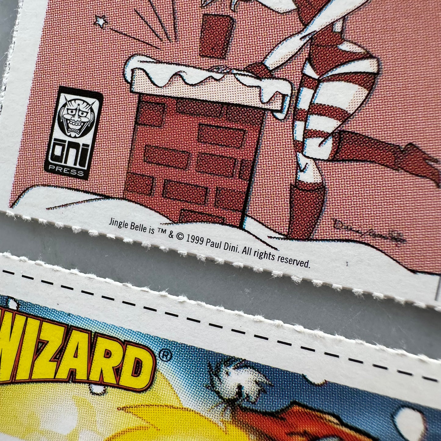 1998 Wizard Magazine Gift Tags