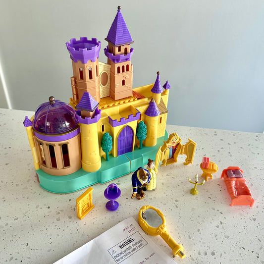 2002 Disney Beauty and the Beast “Belle's Magic Mirror Castle”
