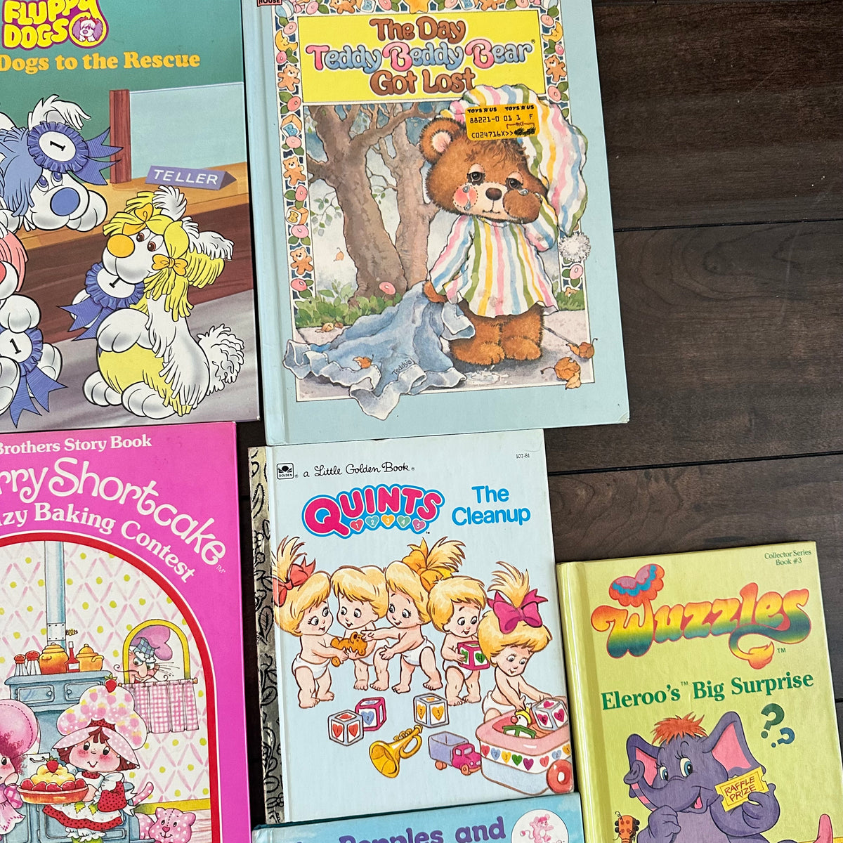 80’s Toy Character Book Lot
