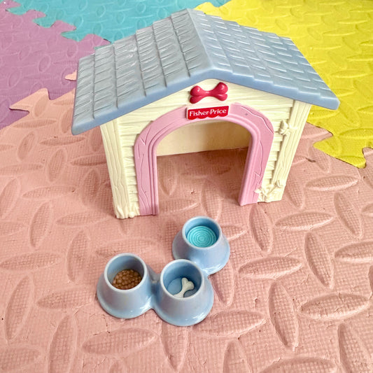 Vintage Loving Family Puppy Playtime