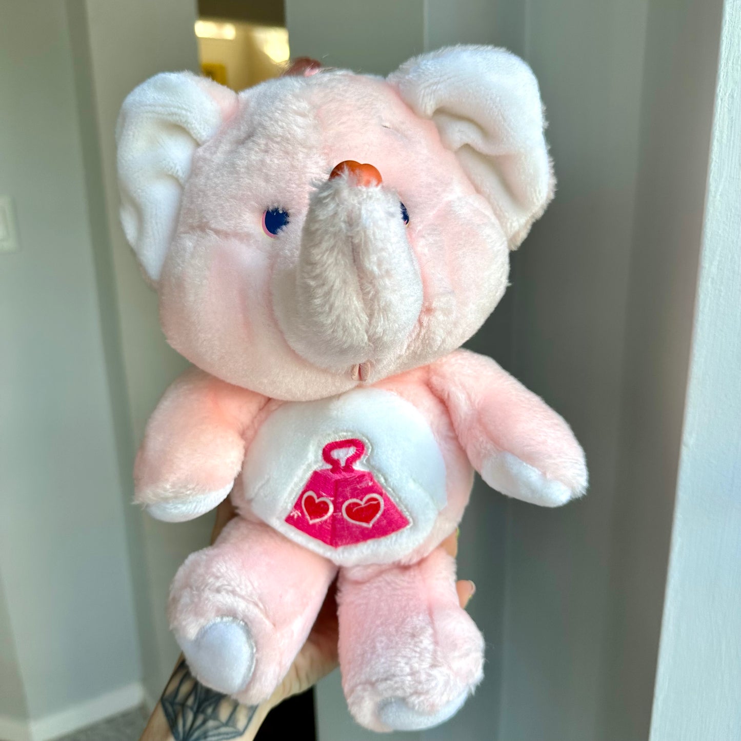 1984 “Lotsa Heart” Elephant Care Bears Cousins Plush