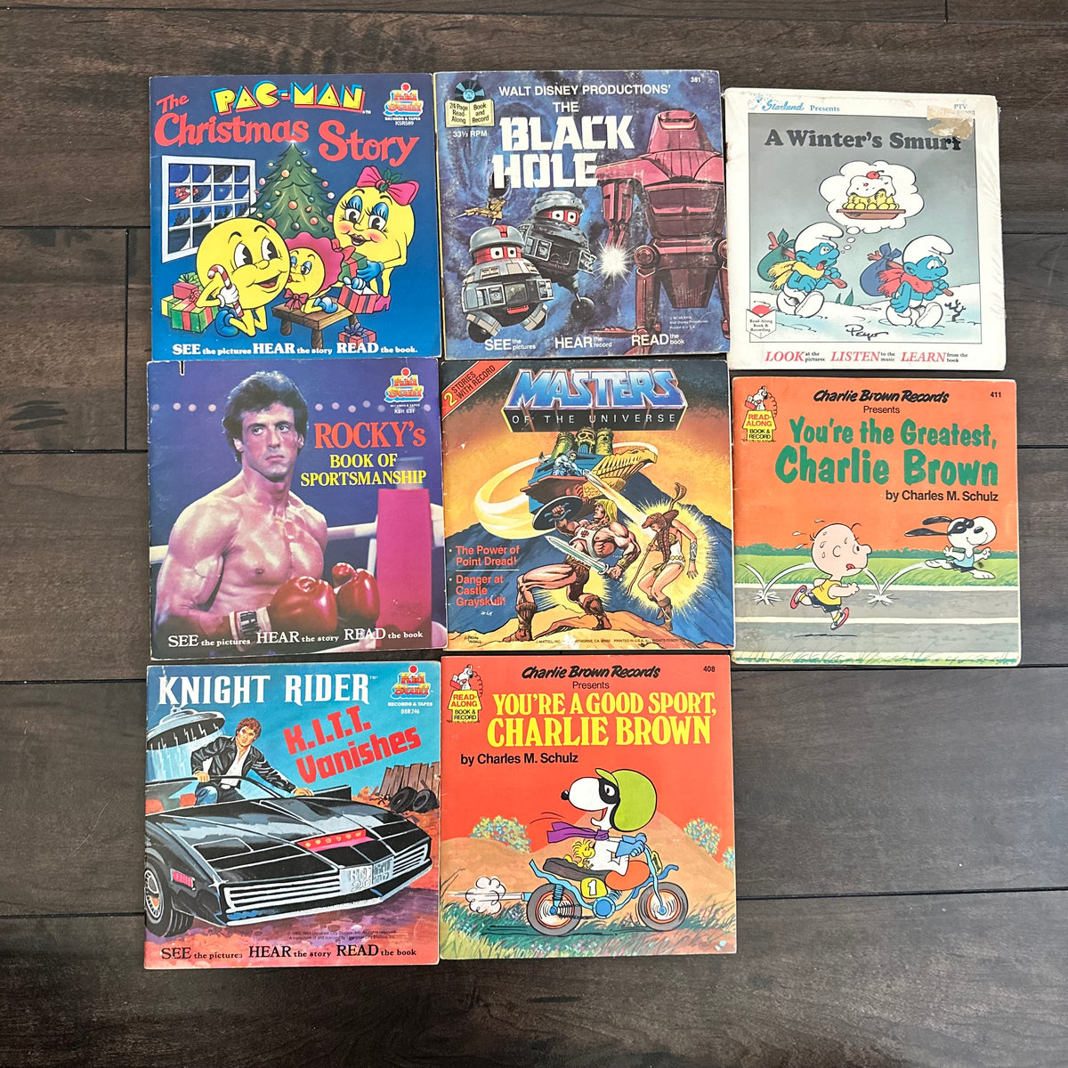 80’s TV/Movie Record & Book Lot