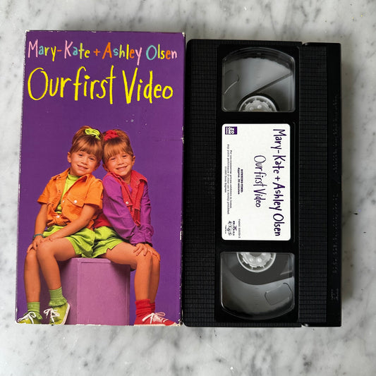 1993 Mary Kate & Ashley “Our First Video” VHS