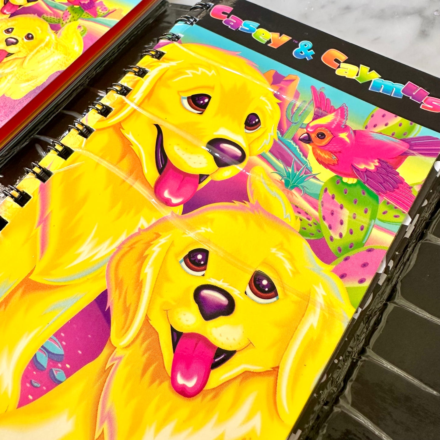 Vintage 1990’s Lisa Frank Casey & Caymus Dream Writers