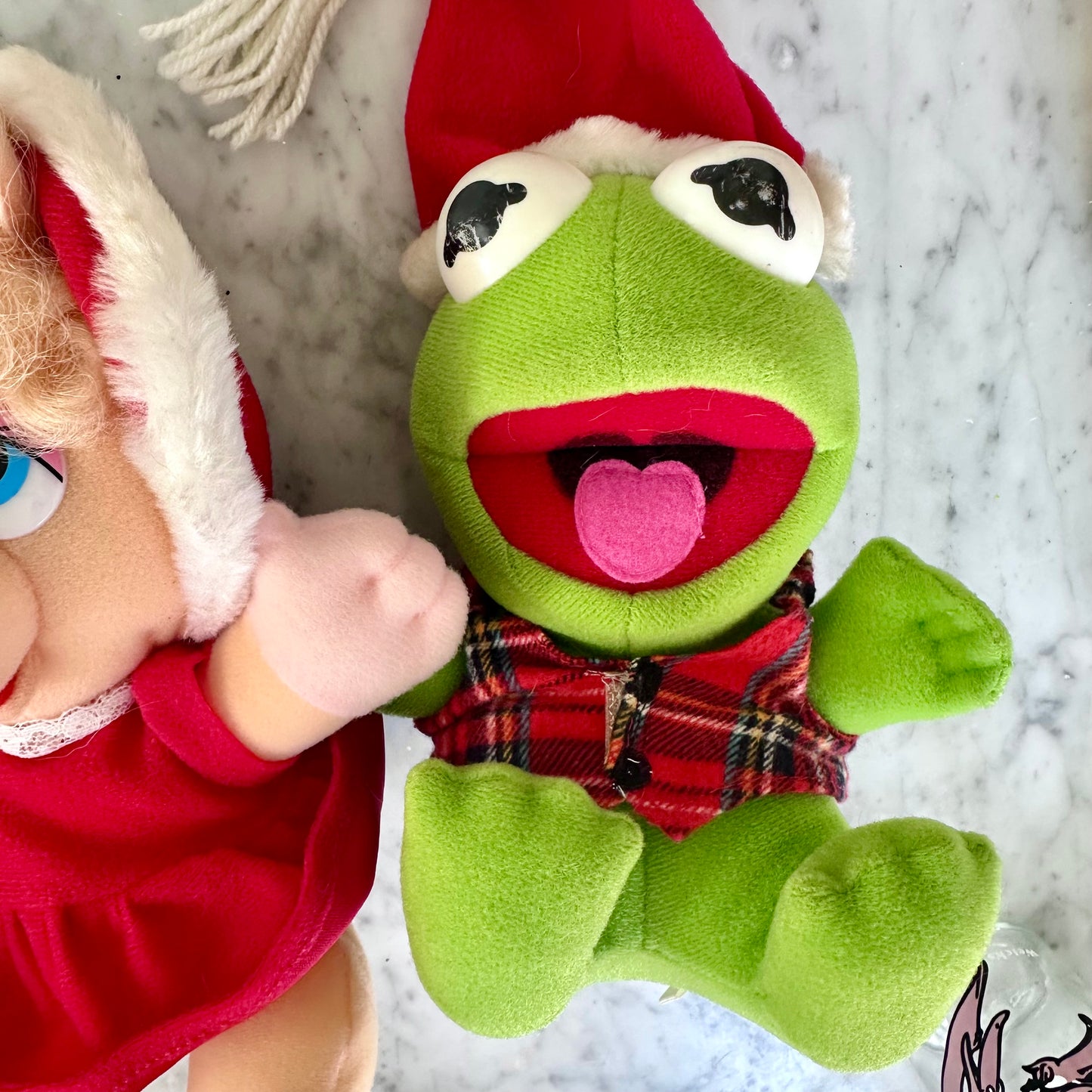 1987 McDonald’s Muppet Babies Holiday Plush Set