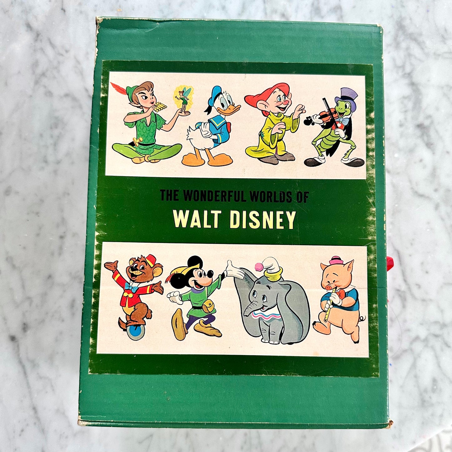 1965 The Wonderful Worlds of Walt Disney 4-book Box Set