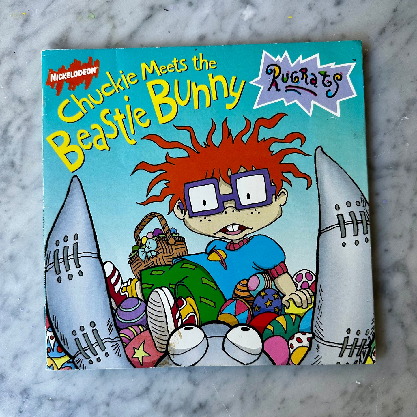 90’s Rugrats “Chuckie Meets The Beastie Bunny” Book