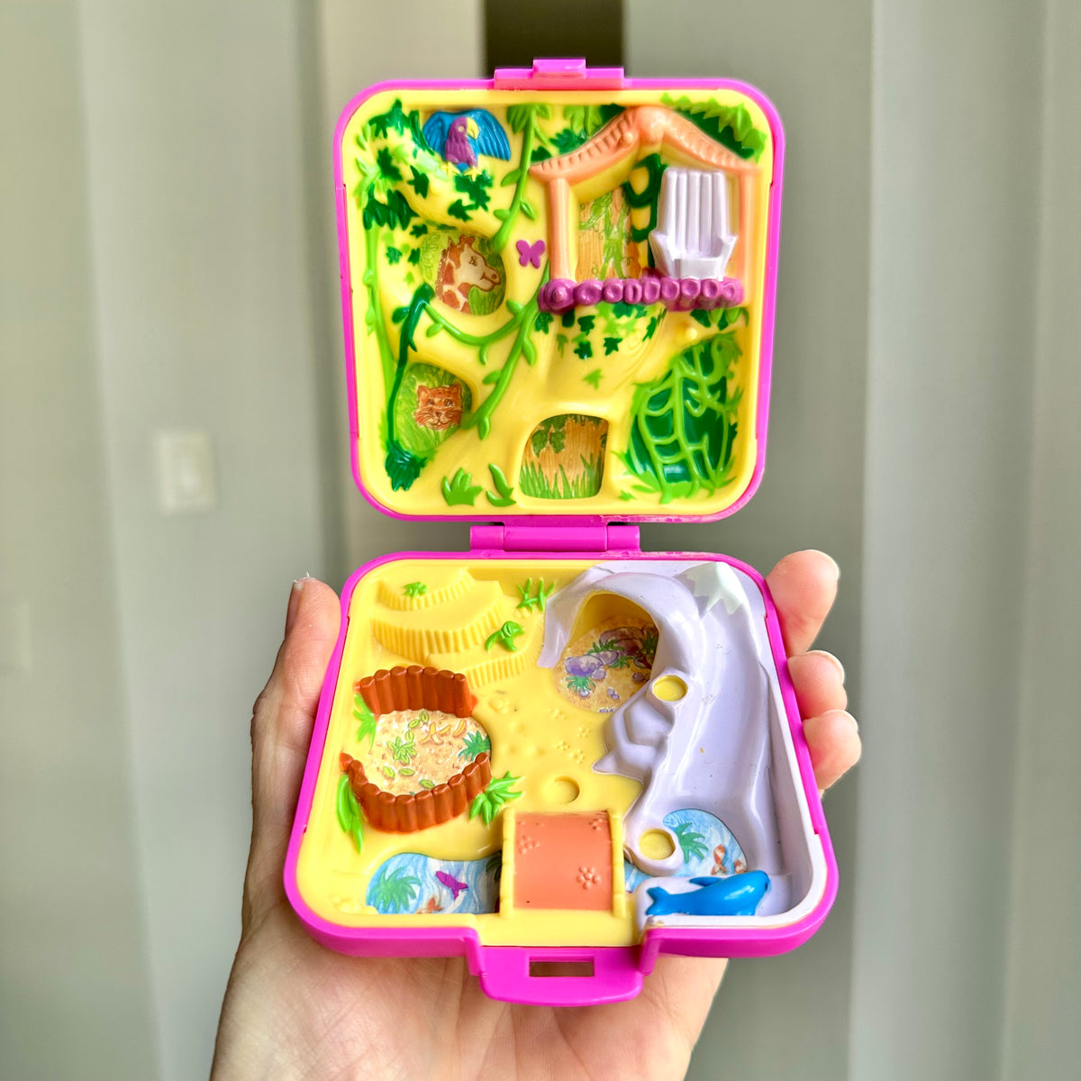 1989 Polly Pocket Wild Zoo World