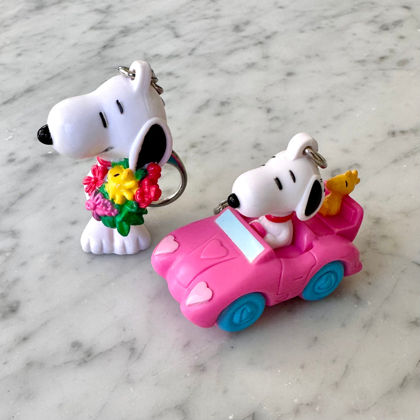 Vintage Snoopy Valentines Keychains