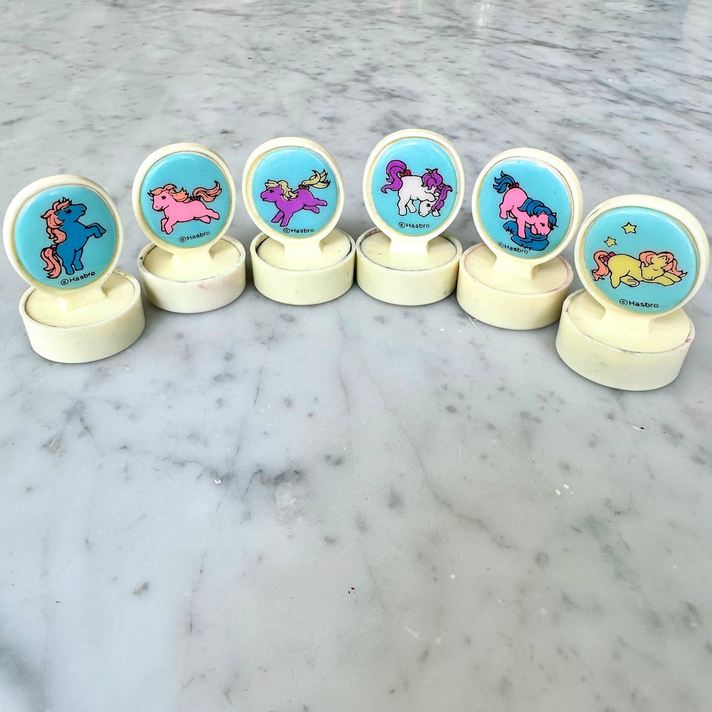 1984 My Little Pony Stamp Set