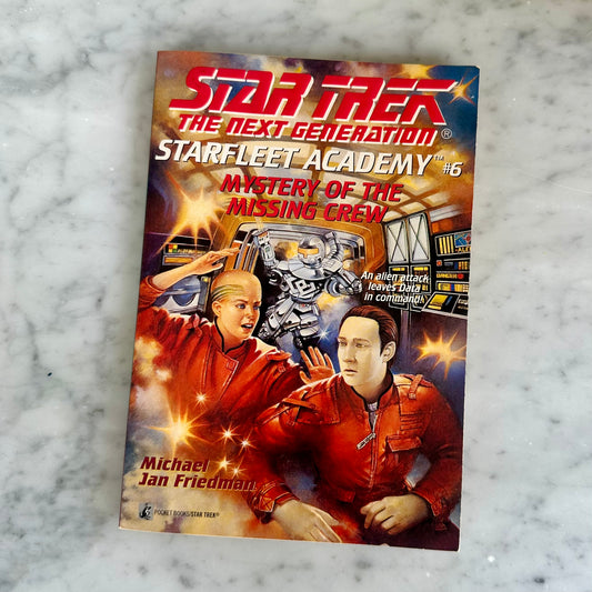 1993 Star Trek The Next Generation Starfleet Academy “Mystery of the Missing Crew” Book