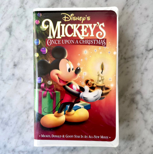 Disney Mickey’s Once Upon A Christmas VHS