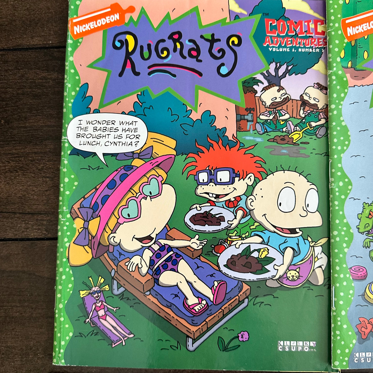 90’s Rugrats Comic and Coloring Book Lot
