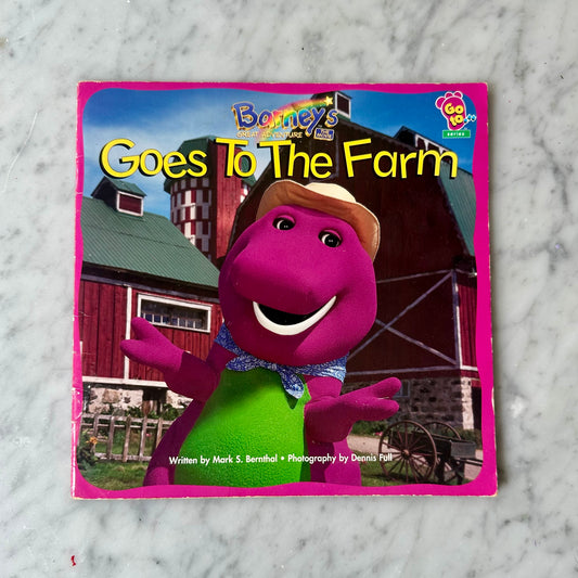 Barney Goes to the Farm Book