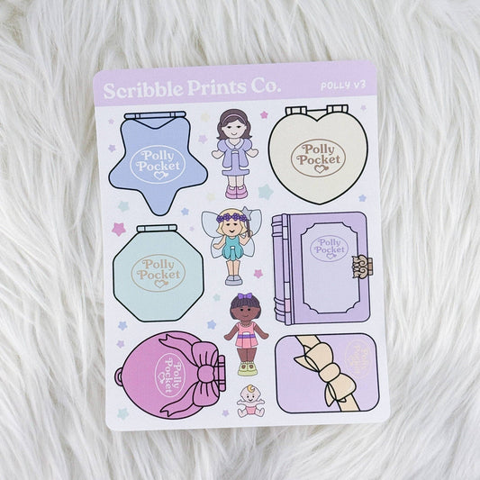 Polly V3 – Deco // Matte Journal Stickers