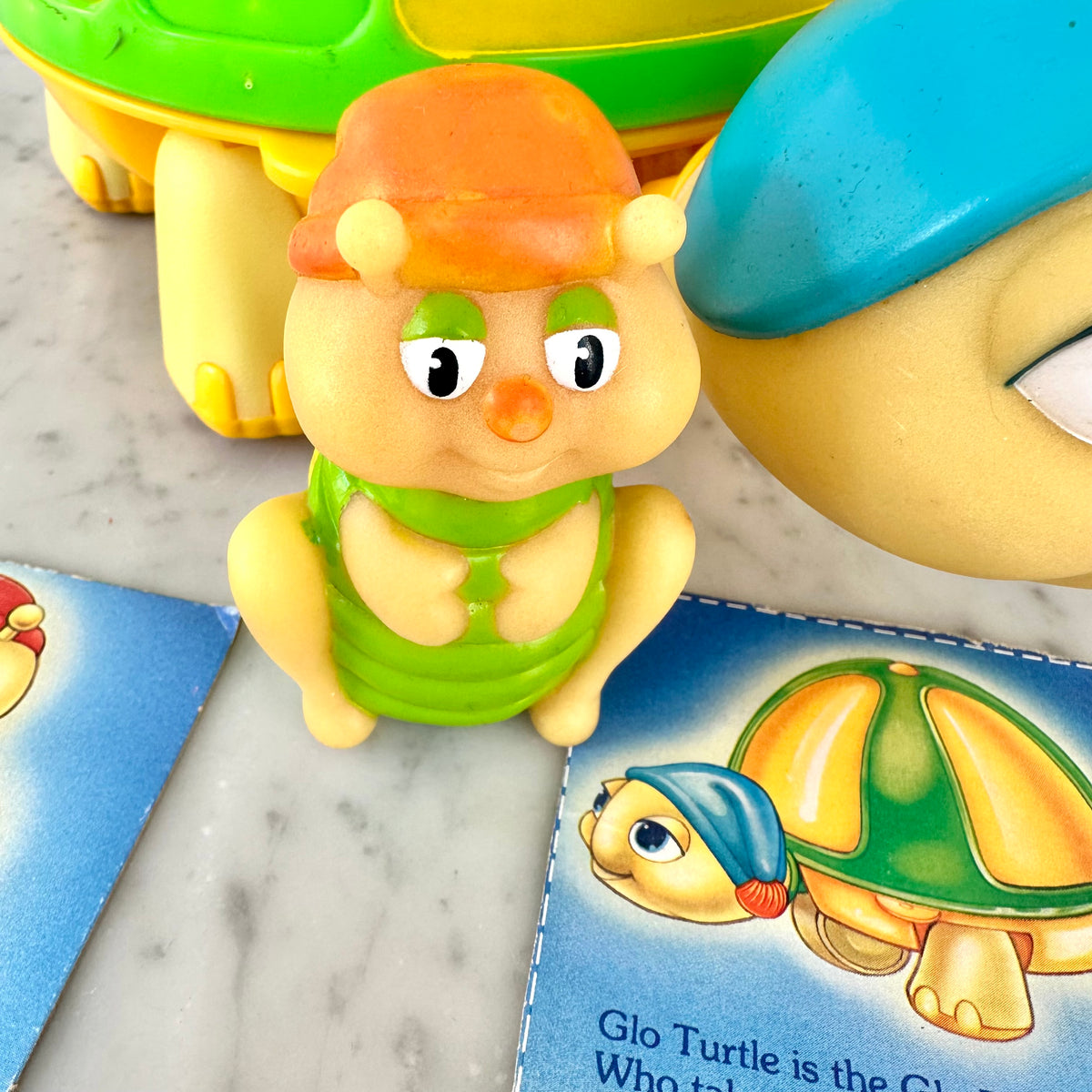 1985 Hasbro Glo Turtle with Glo Hopper