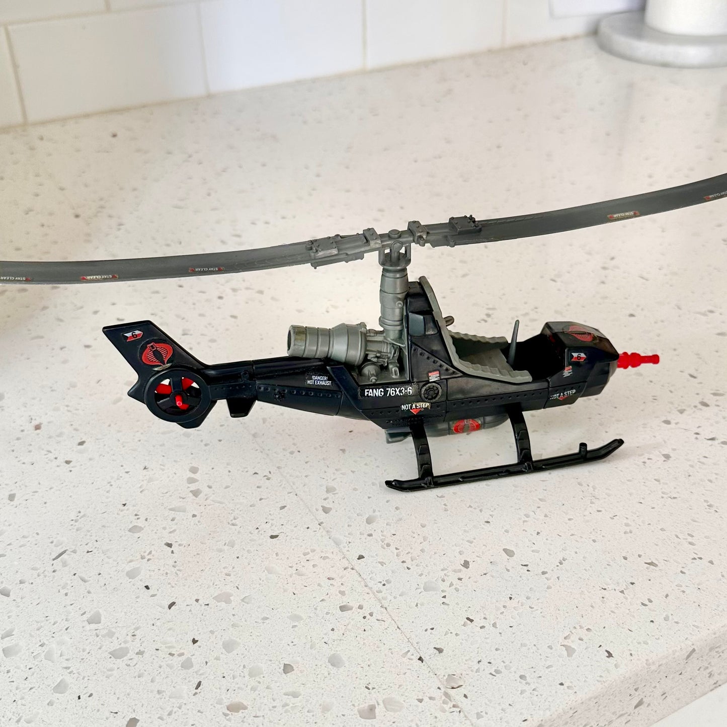 1983 G.I. Joe Cobra Fang Helicopter