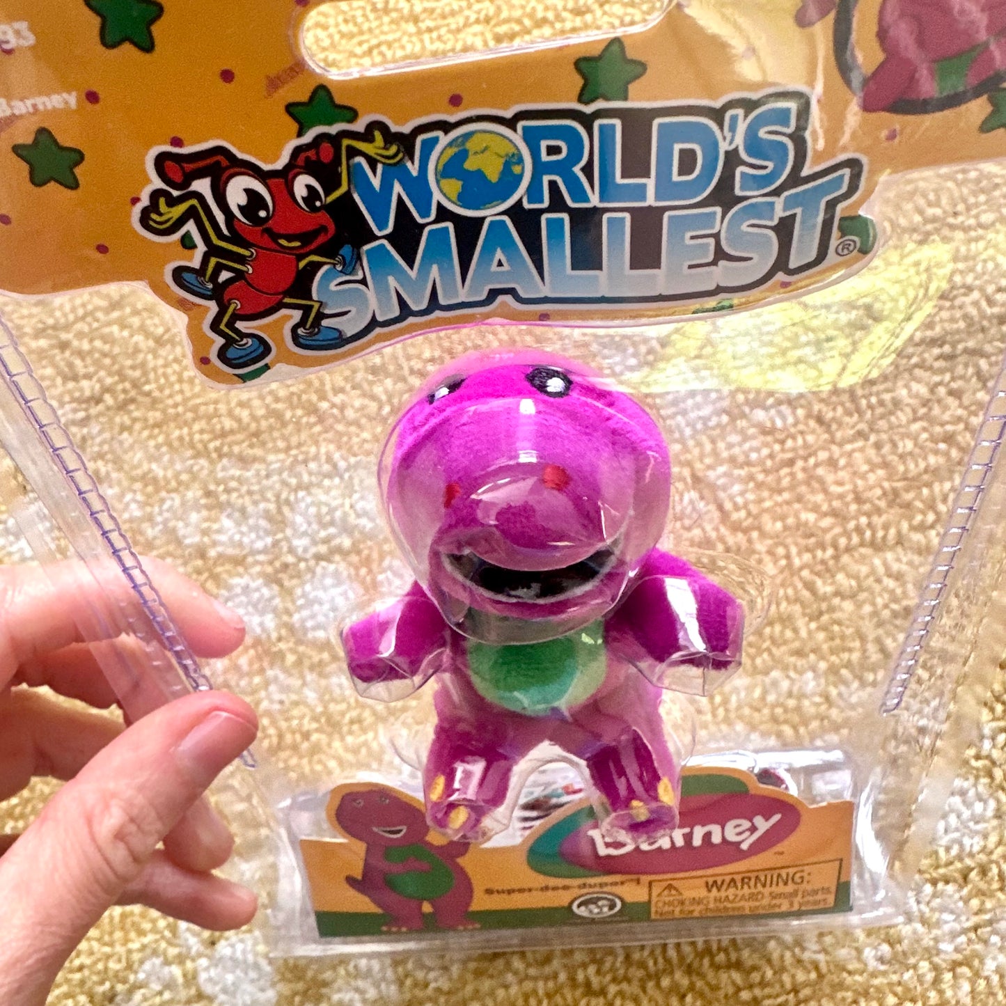World’s Smallest Barney