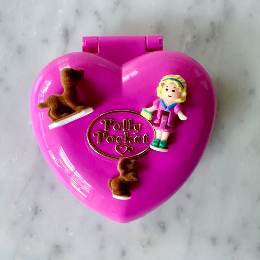 1993 Polly Pocket Precious Puppies 100% Complete