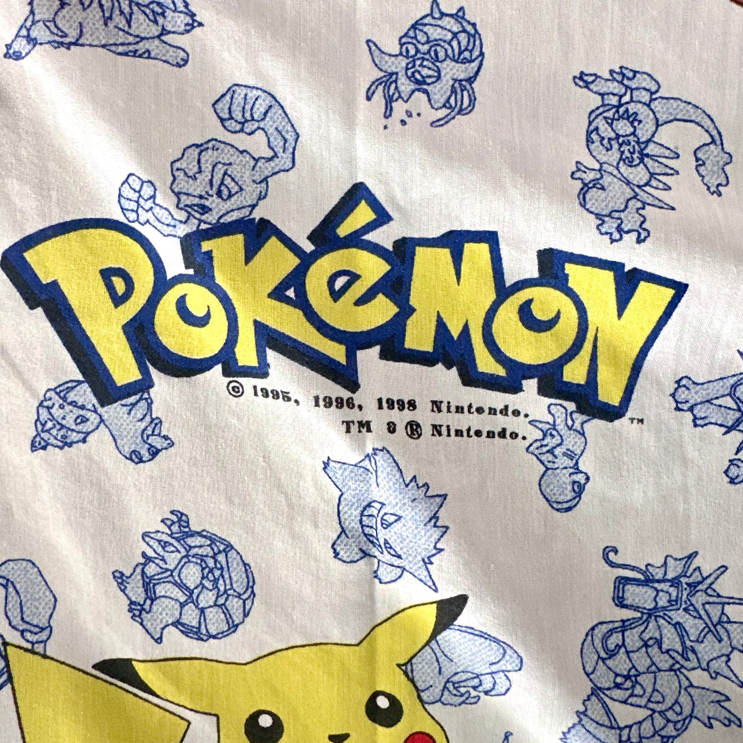 1998 Pokémon Twin Flat Sheet