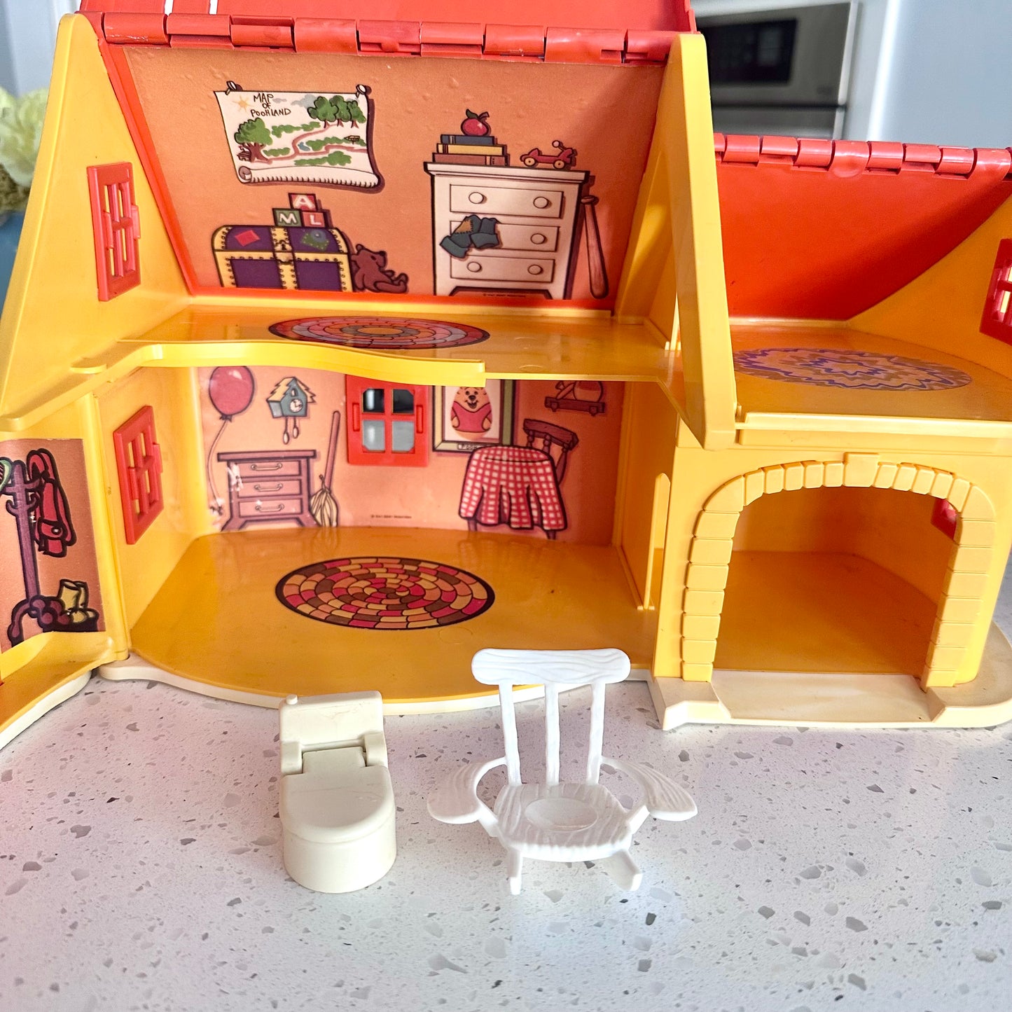 1973 Winnie the Pooh Weebles Playhouse
