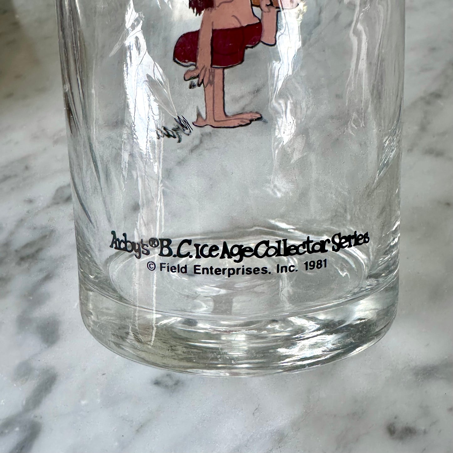 1981 Arby’s B.C. Ice Age Glass