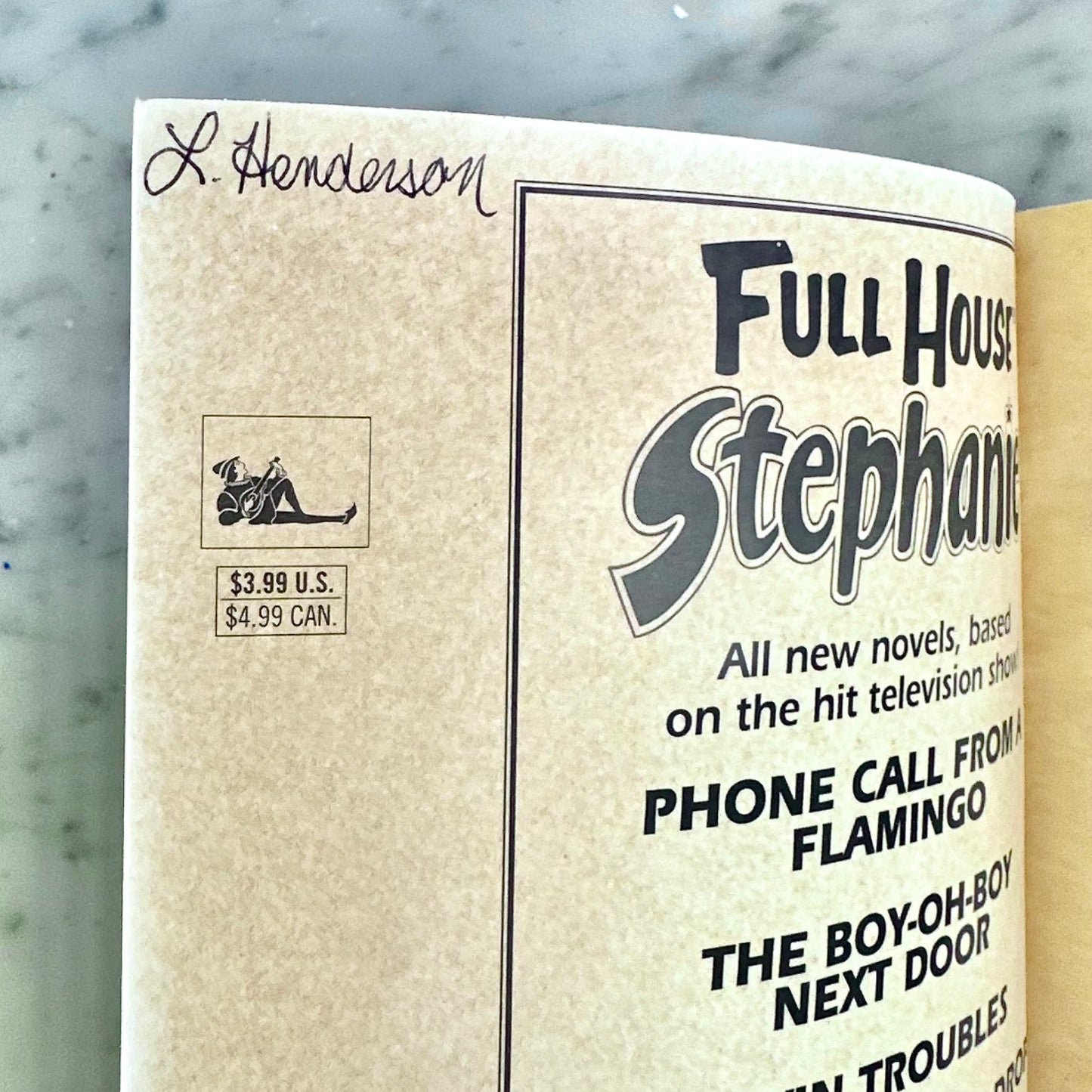 90’s Full House-Stephanie “The Secret’s Out” Book