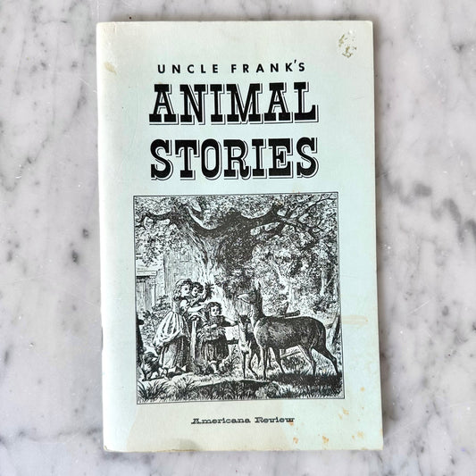 Vintage Uncle Franks Animal Stories Book