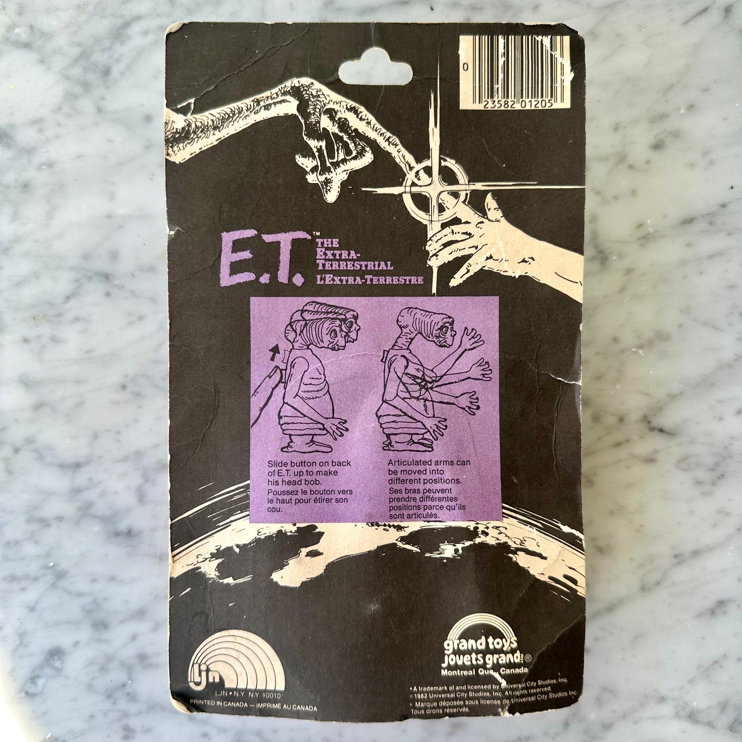 1982 E.T. The Extraterrestrial Action Figure