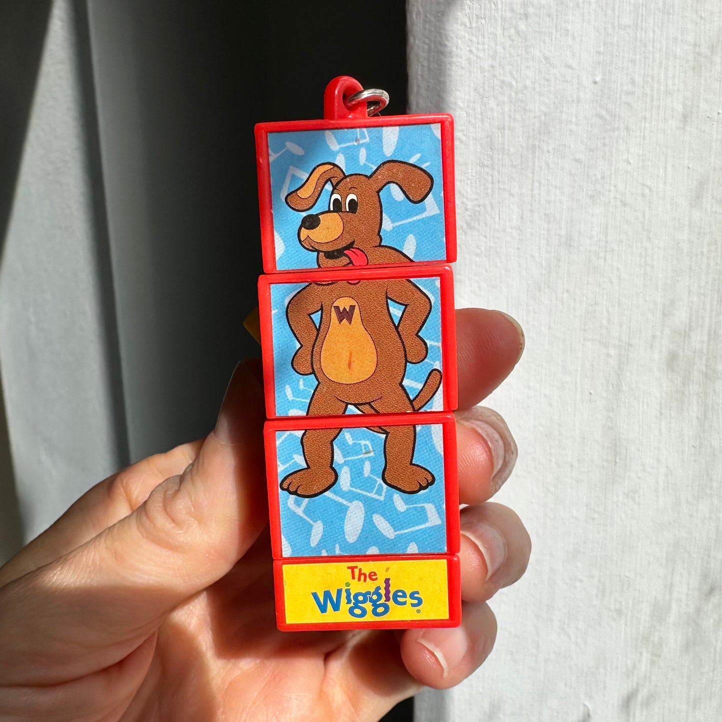 2003 The Wiggles Puzzle Cube Keychain