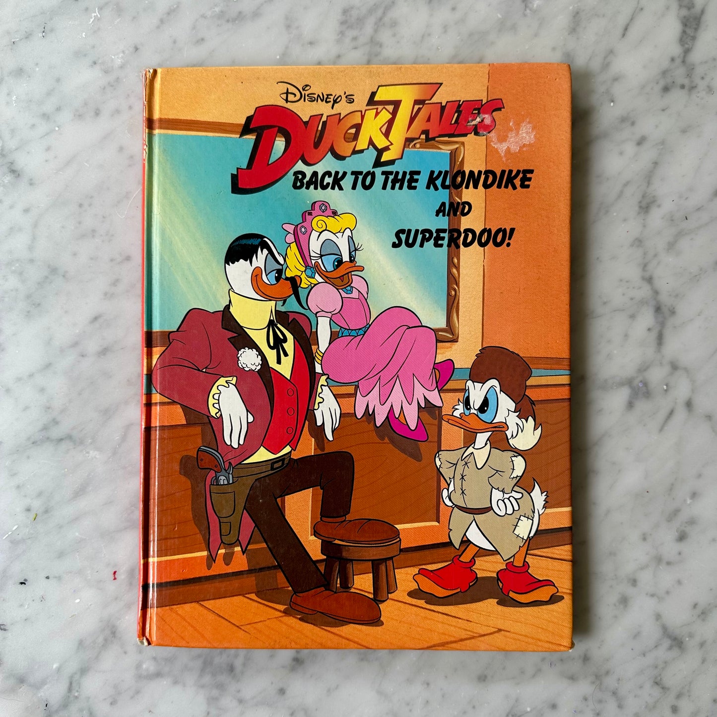 1990 DuckTales “Back to the Klondike & Superdoo” Book
