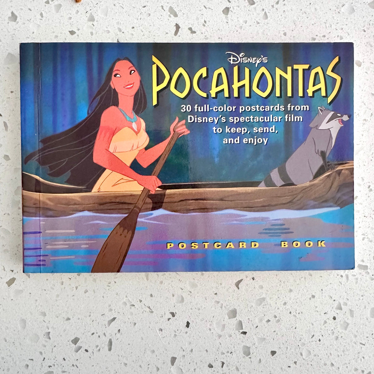 1995 Disney’s Pocahontas Postcard Book