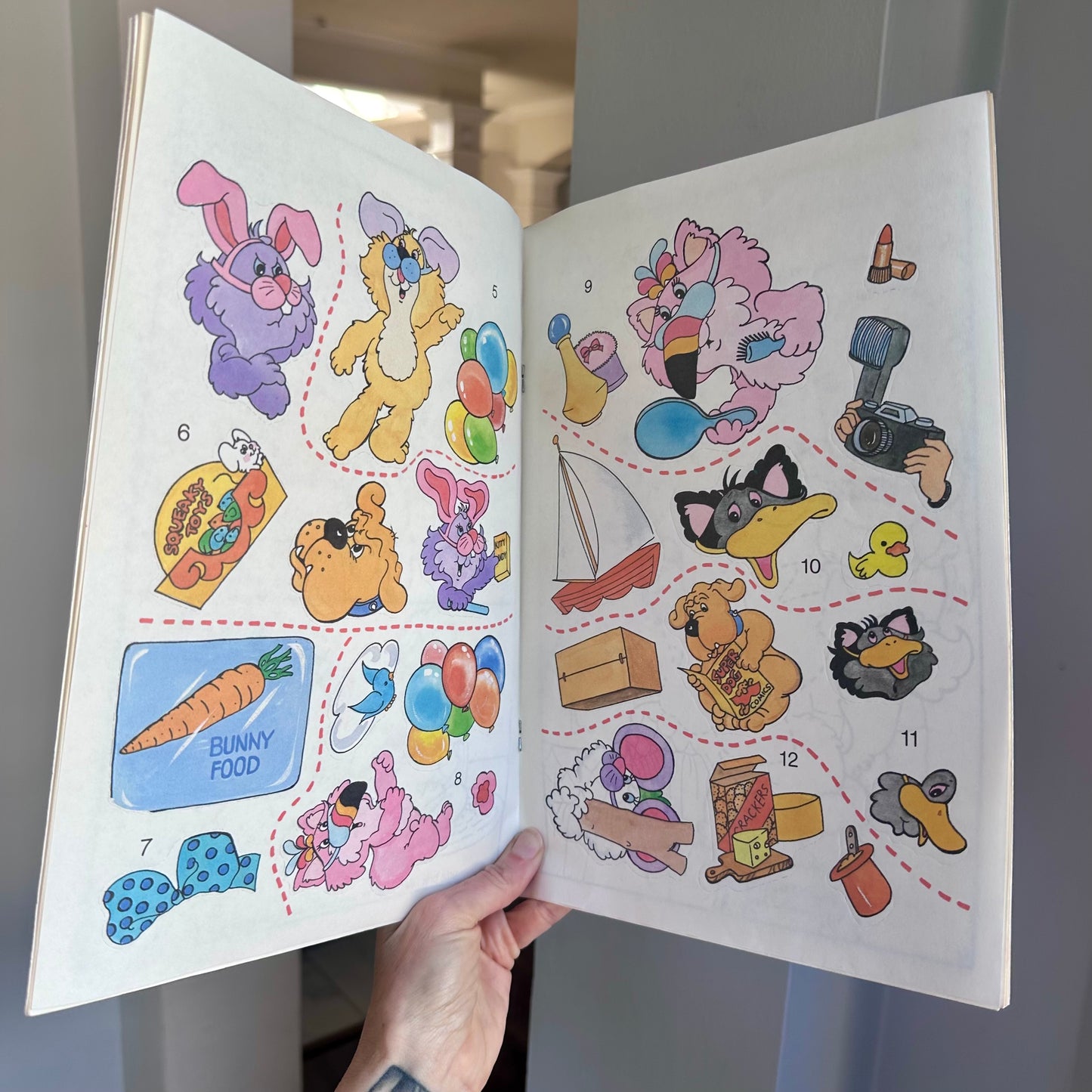 1988 Purr-Tenders Sticker Fun