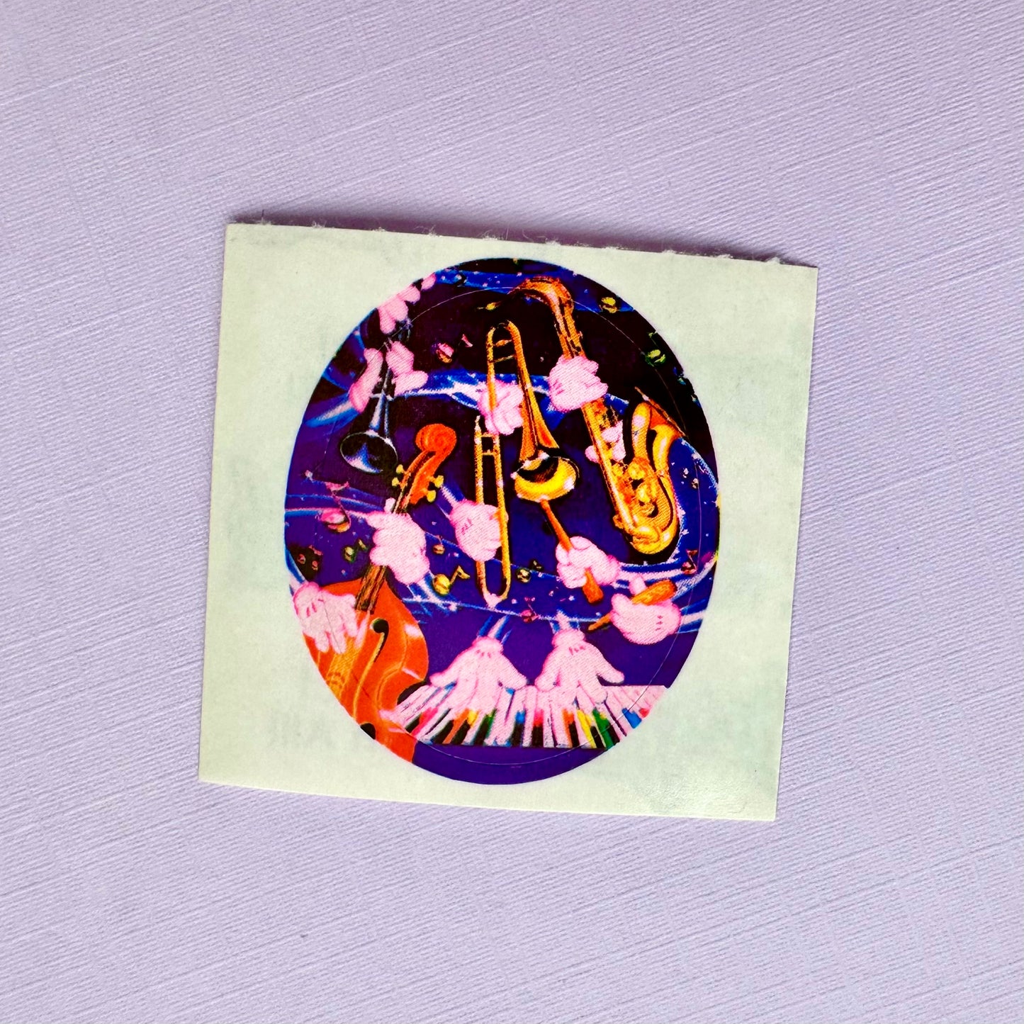90’s Lisa Frank Musical Band Sticker