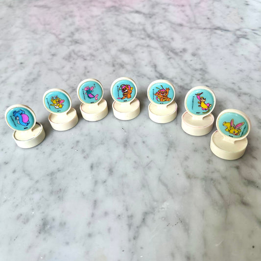 1984 Wuzzles Stamp Set