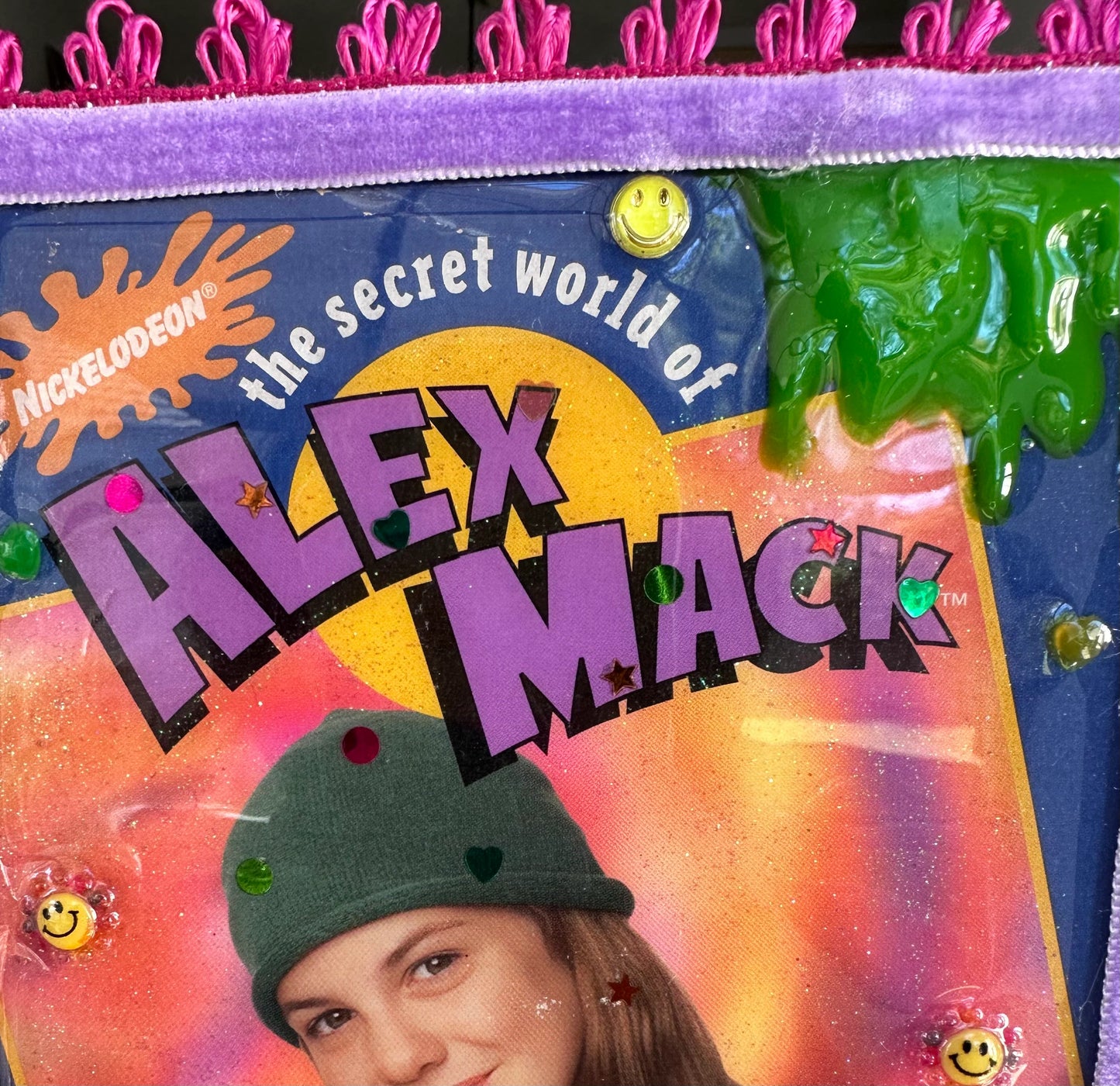 90’s Nickelodeon Alex Mack Book Resin Wall Art