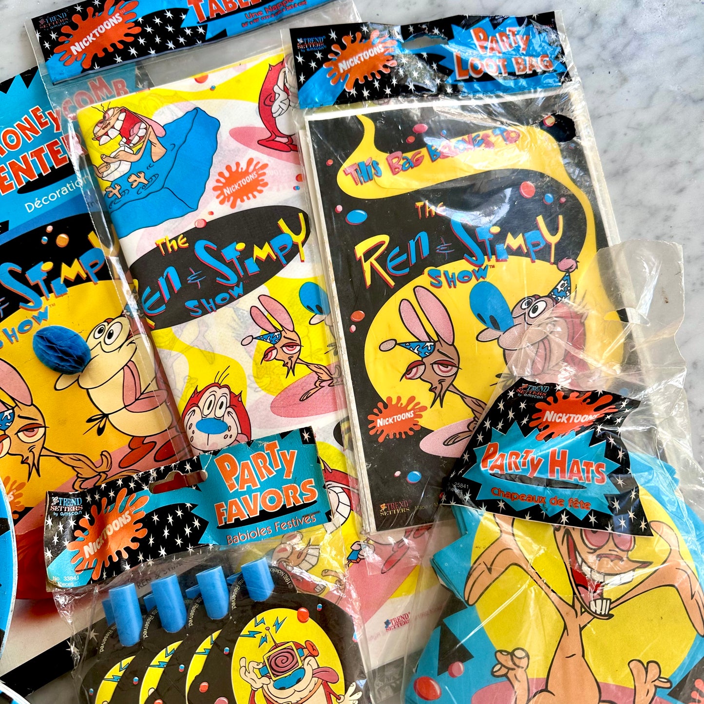 1992 Ren and Stimpy Party Supplies