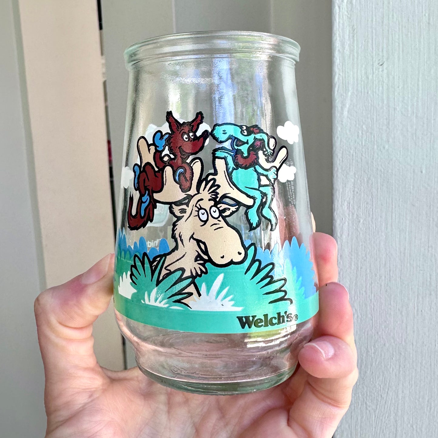 90’s Welch’s Dr Suess Jelly Jar Glass